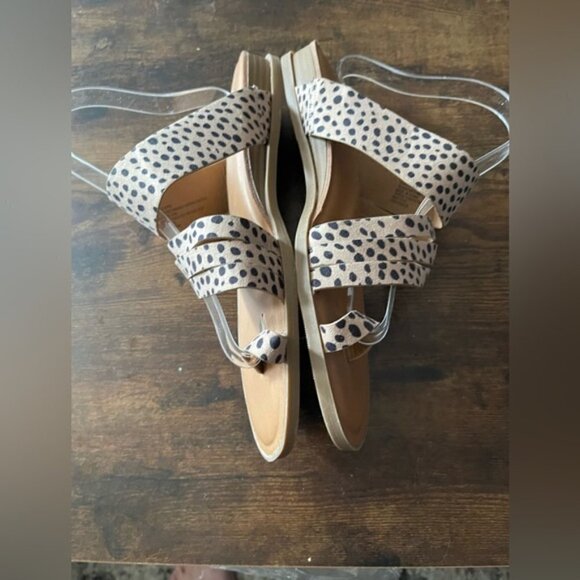 UNIVERSAL Thread slip on Animal Print Sandal size 11 NEW - Picture 3 of 4